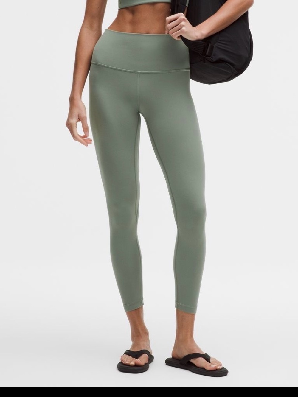 Lululemon size 8 Align High-rise 25” Tight Willow Leaf Leggings